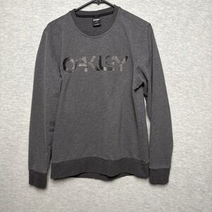 Vintage Oakley Mens Large Y2K Spell‎ Out Gorpcore Crew Sweater Men Large